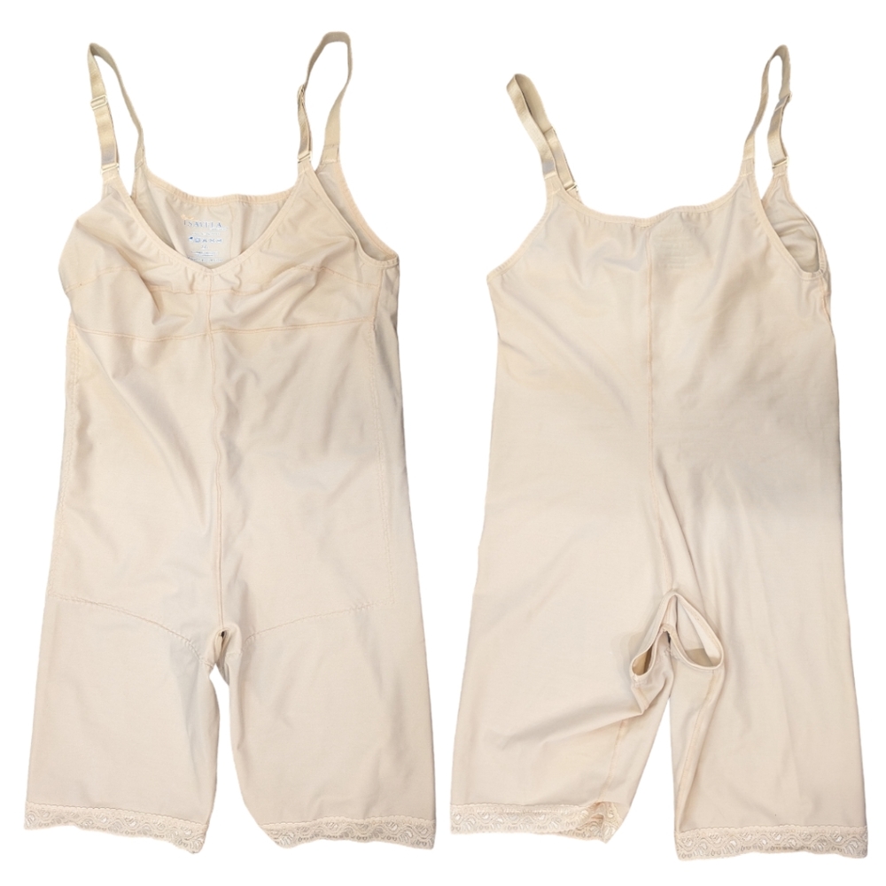 Isavela Tan Compression Shapewear Bodysuit. Size 2XL